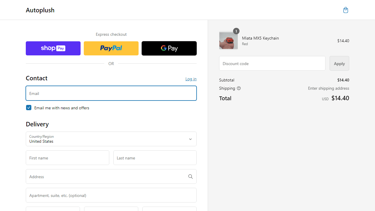 How to apply Autoplush coupon code